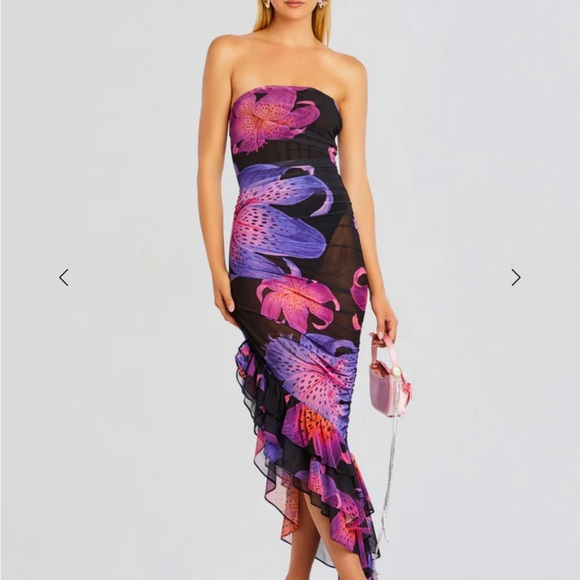 Retrofete TRISTA MESH DRESS